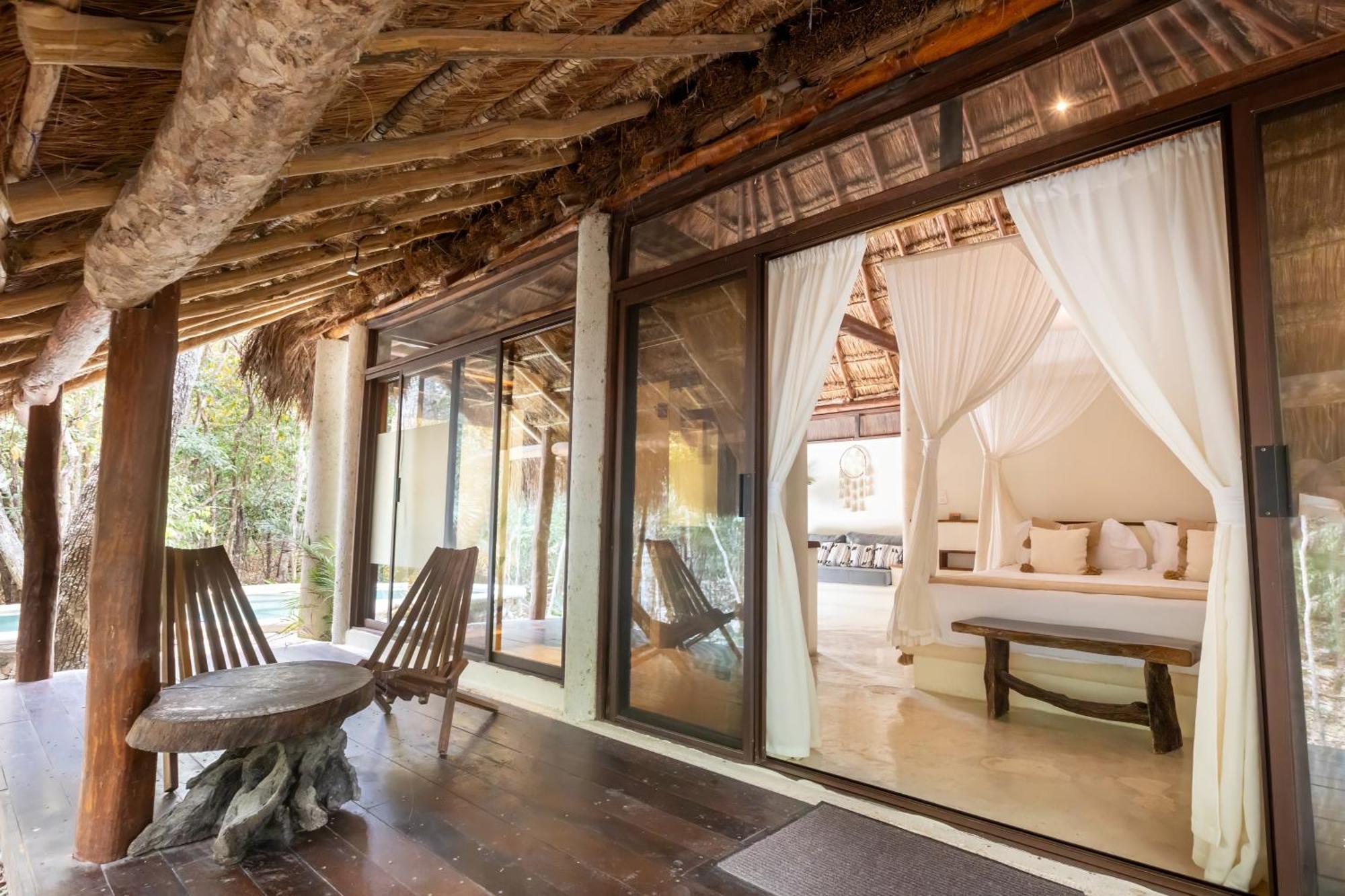 Pepem Holistic Experience - Peaceful Retreat Near Tulum (Adults Only)ヴィラ エクステリア 写真